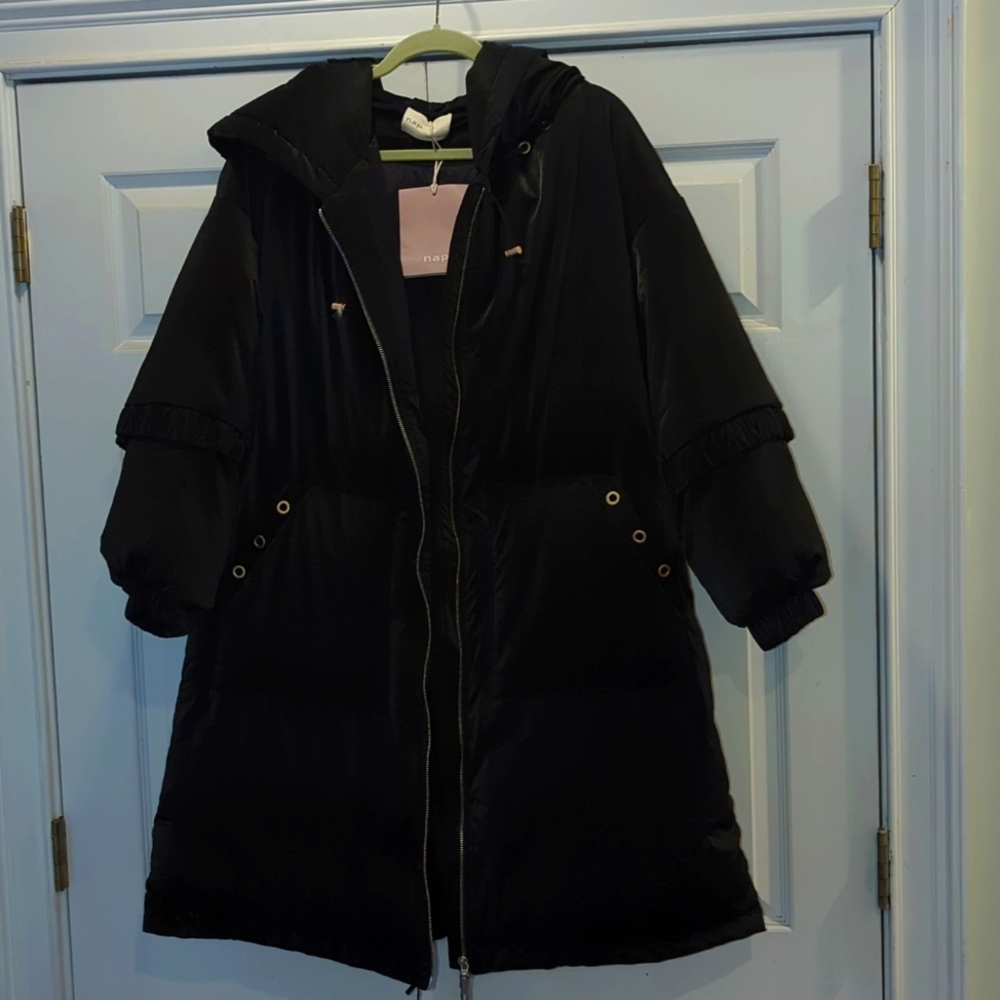 NWT Nap Loungewear Down Puffer Coat
